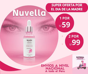 NUVELLA - SERUM PARA PESTAÑAS Y CEJAS